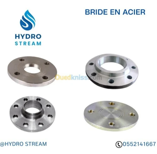 BRIDE EN ACIER BRIDE À COLLERETTE BRIDE PLEINE BRIDE FILETÉE BRIDE DILATATION ADAPTATEUR VANNE CLAPET VENTOUSE  Joint Réparation SPHERIQUE