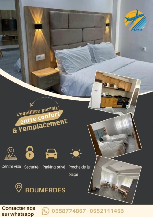 Location vacances Appartement Studio F3 F4 Boumerdès Boudouaou Boumerdes