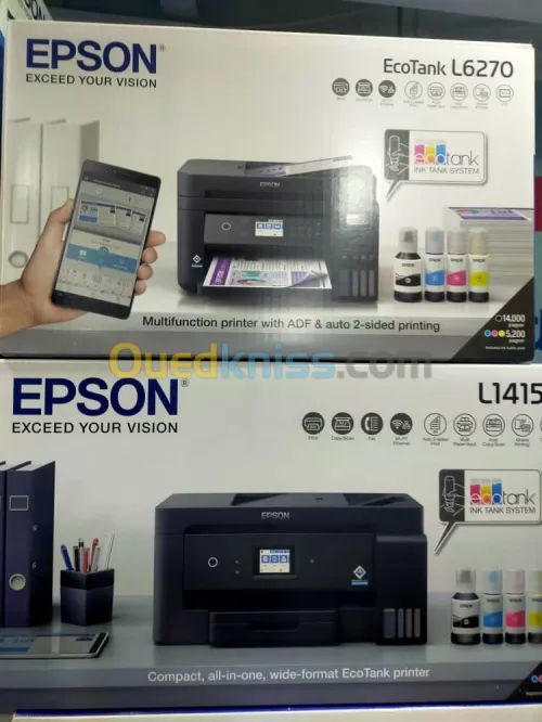 Imprimante Multifonction EPSON EcoTank L6270 Avec Réservoire d'encre + WiFi_Réseau