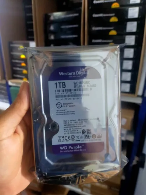 Disque Dur 1TB 3.5"  WD Purple Surveillance 1er Choix
