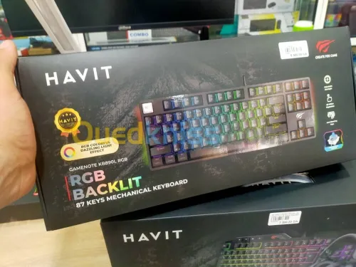 Clavier HAVIT GAMER Mecanique HV-KB890L