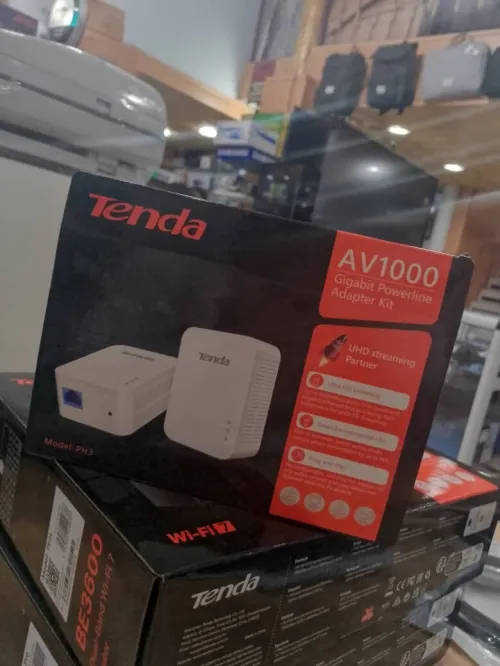 Wireless PowerLine Tenda CPL 1 port Gigabite PH3 AV1000