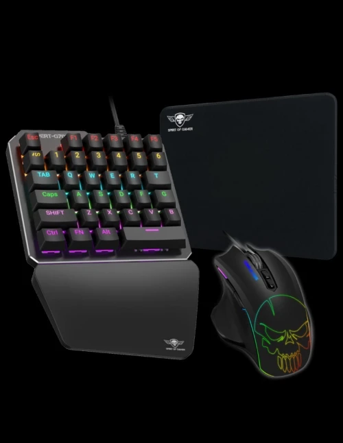 Kit Clavier Souris Cavier Mini SPIRIT OF GAMER Xpret-G700
