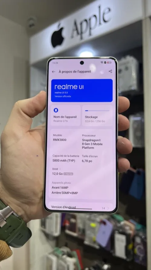 REALME GT 6 12/256GB NEUF