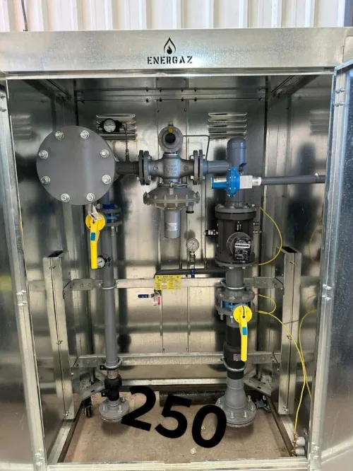 POSTES DE DETENTE GAZ TYPE CHAUFFERIE
