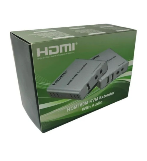 EXTENDER HDMI+USB KVM IP 4k 30M / 60M / 120M / 150M / 200M