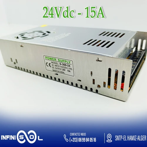 Transfo 24Vdc/ 05-10-15A