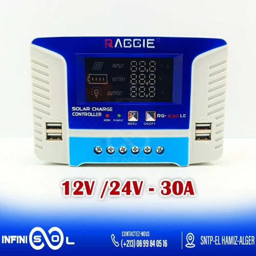 Régulateur de charge solaire 30A