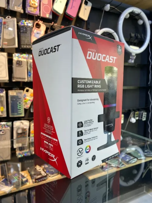 Microphone HyperX DuoCast RGB