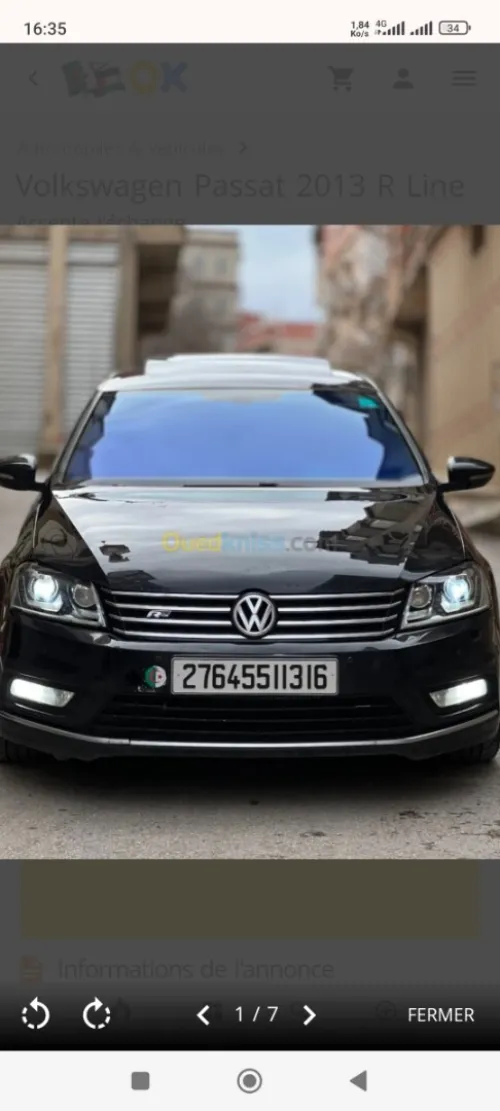 Volkswagen Passat 2013 R Line