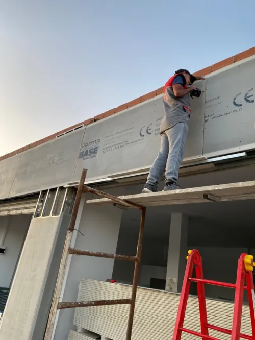 Fourniture et pose façade aquapanel et tous les travaux Placoplâtre 