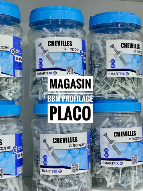 Vente ossatures métalliques et accessoires placoplâtre 