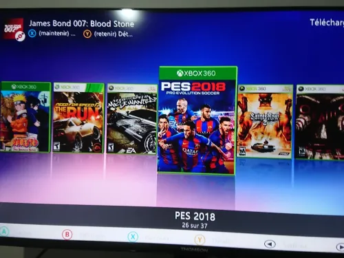 Xbox 360 Slim flashé glitché