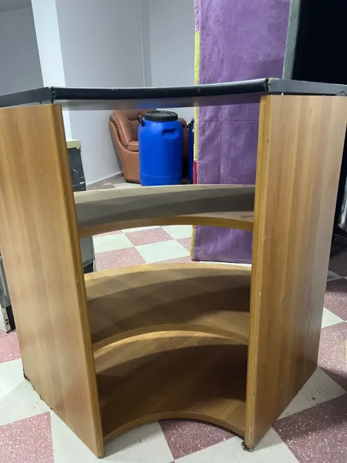 Meuble TV d'angle Étagère de rangement en bon état