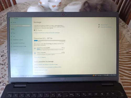 Dell latitude 3520 i5 11 eme génération 8/256 SSD européens caba 