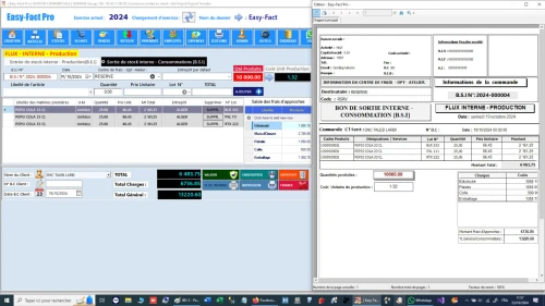 Logiciel de Gestion des stocks & commerciale D10 : Version Starter