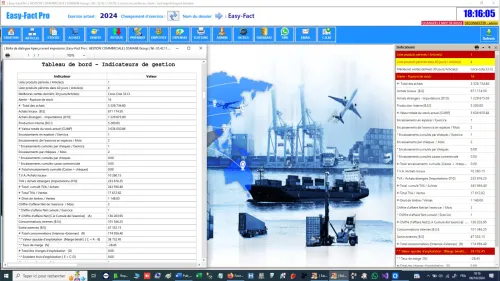 Logiciel EASY-FACT Pro - D10  - برنامج إدارة المخزون و التجارة