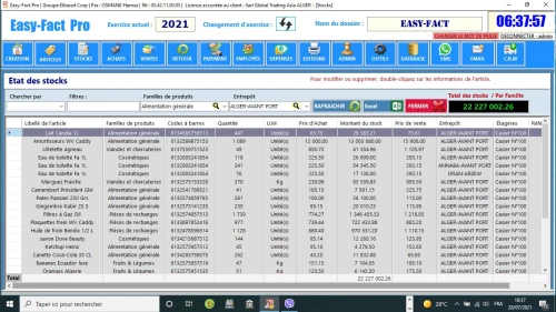 Logiciel de Gestion des stocks & commerciale D10 : Version Starter
