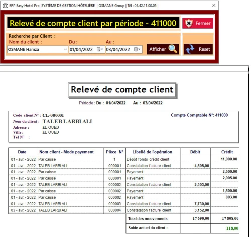 ERP EASY-HOTEL PRO PMS - برنامج التسيير الفندقي الشامل