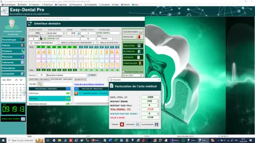 Logiciel de gestion cabinet dentaire - برنامج إدارة عيادة طب الأسنان