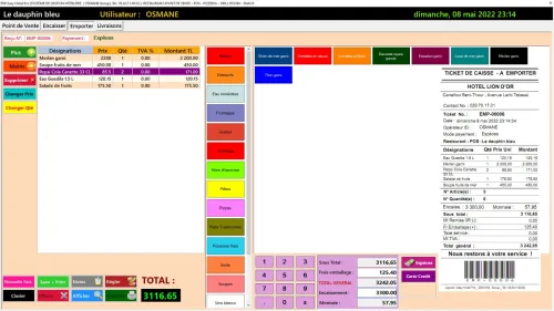Logiciel Easy-Resto POS 
