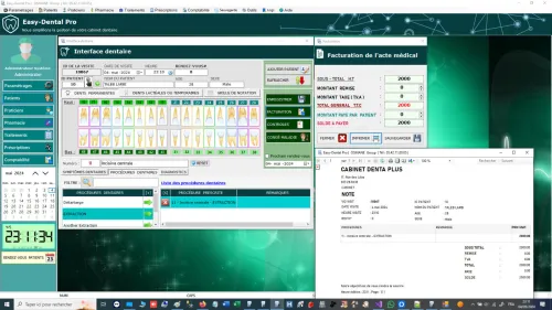 Logiciel de gestion cabinet dentaire - برنامج إدارة عيادة طب الأسنان