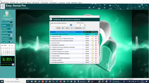 Logiciel de gestion cabinet dentaire - برنامج إدارة عيادة طب الأسنان