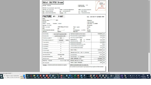Logiciel de GESTION HÔTELIÈRE - Version Starter - برنامج لتسيير الفندقي