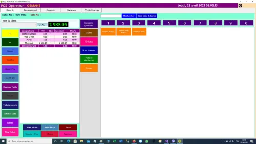Logiciel Easy-Resto POS 