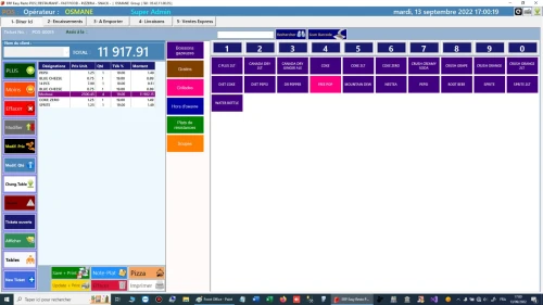 Logiciel Easy-Resto POS 