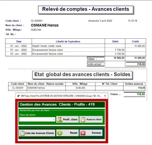 Logiciel de GESTION HÔTELIÈRE - Version Starter - برنامج لتسيير الفندقي
