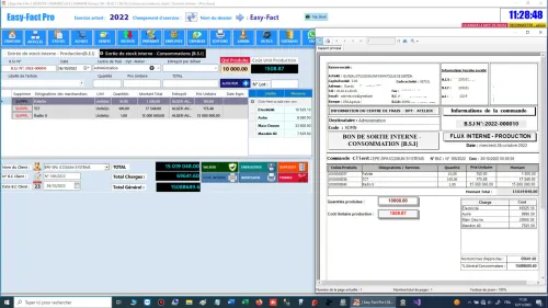 Logiciel EASY-FACT Pro - D10  - برنامج إدارة المخزون و التجارة