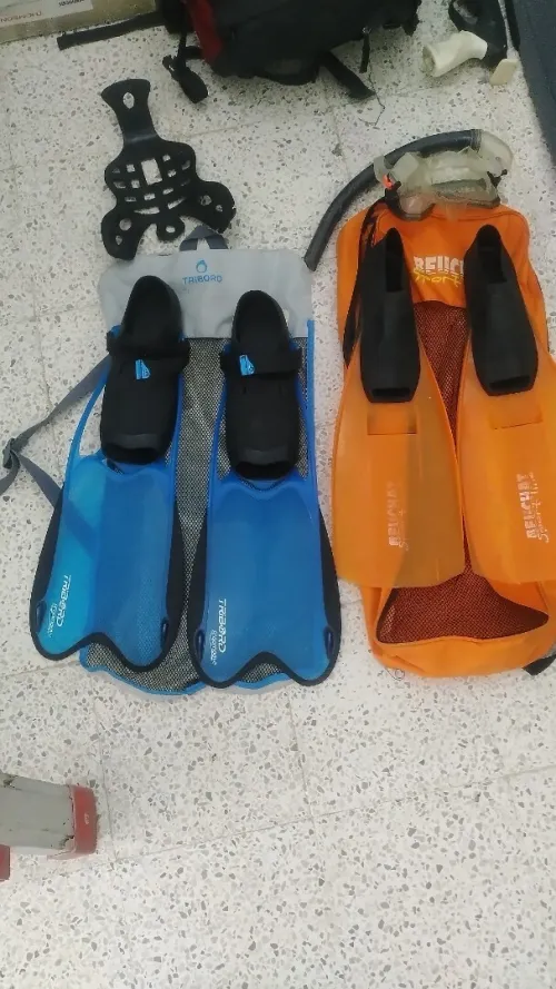 divers matériel de sport à vendre chasse sous-marine vélo électrique Zodiac sport de combat et cetera et cetera