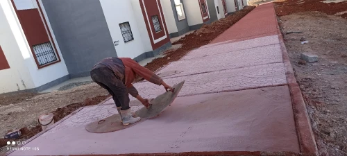 Béton imprimé 