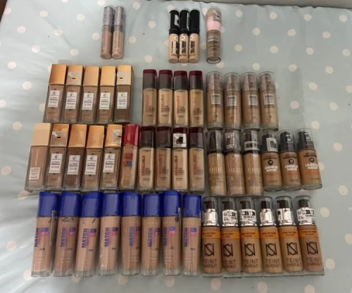 Fond de teint + mascara
