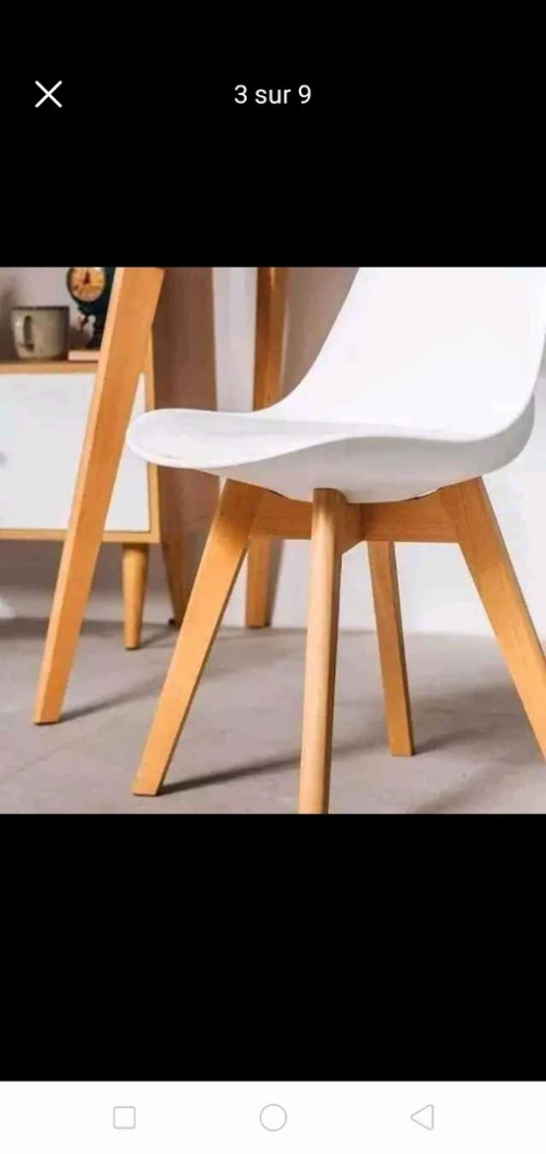 Solde table scandinave avec chaise tulipe 
