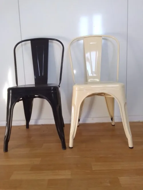 Chaise tolix pour cafétéria et restaurant