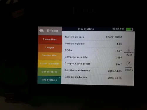 Soudeuse fibre optique