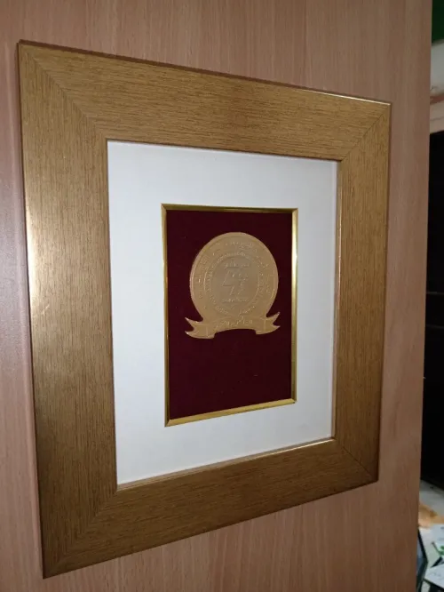 médaille bronze personnalisé et trophée 