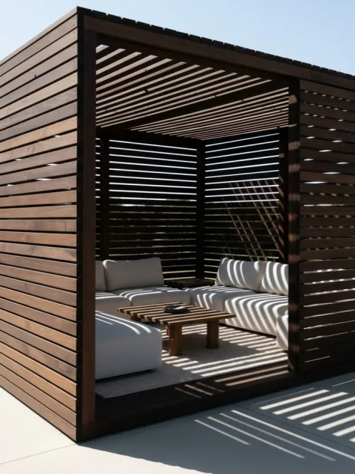 Pergolas en Bois Sur Mesure --Direct Atelier-- "Fabrication Artisanale"