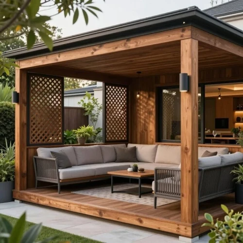 Pergolas en Bois Sur Mesure --Direct Atelier-- "Fabrication Artisanale"