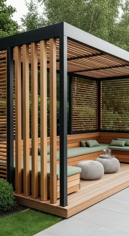 Pergolas en Bois Sur Mesure --Direct Atelier-- "Fabrication Artisanale"