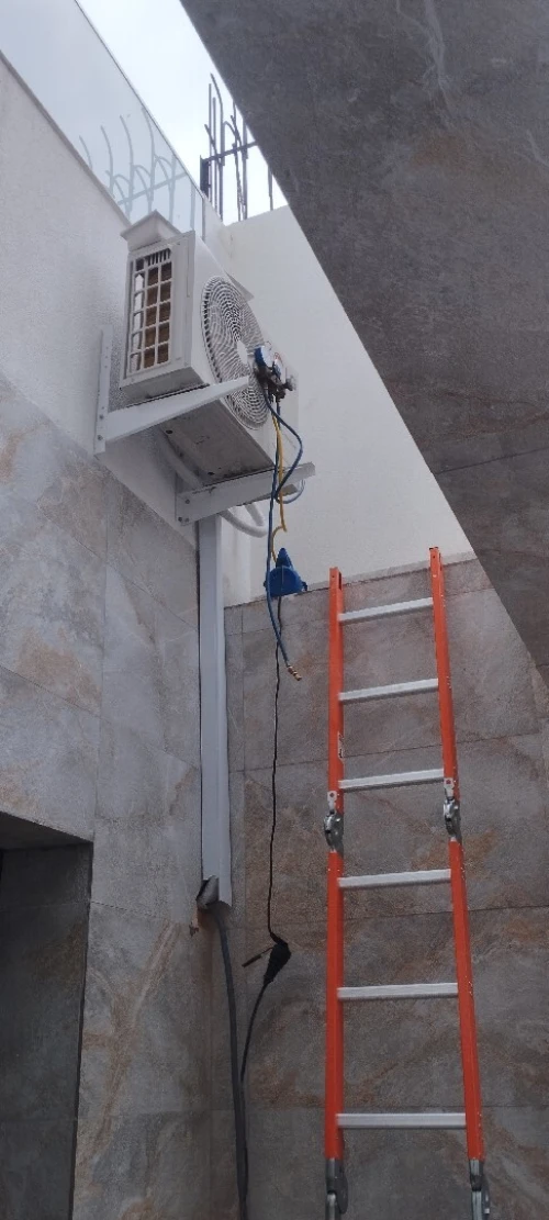 Installation uclimatiseur tirage au vide
