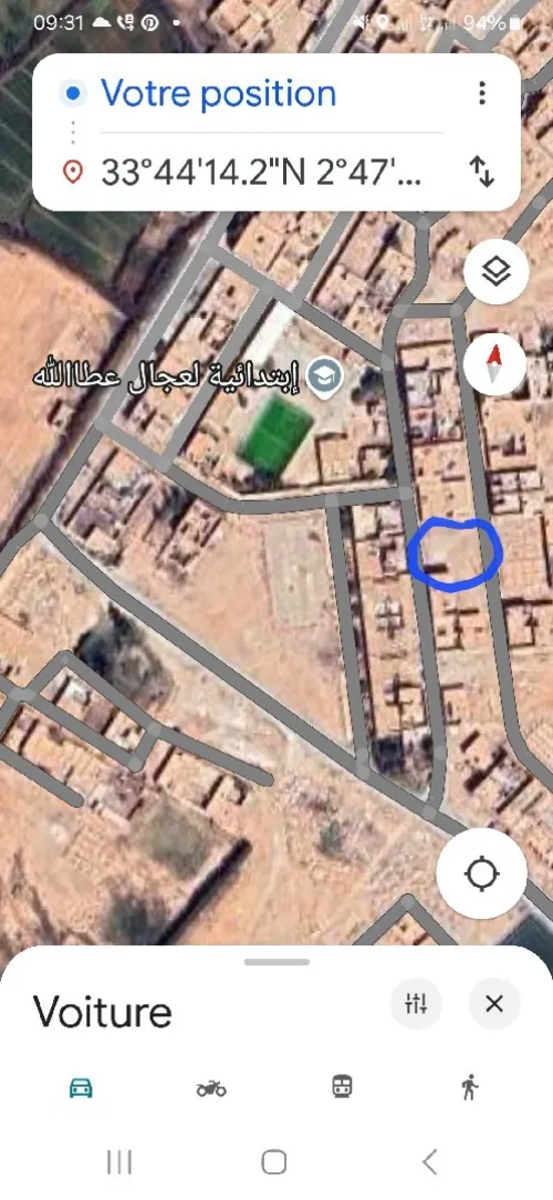 Vente Terrain Laghouat Kheneg