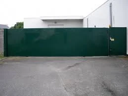 fabrication portail coulissant industriel
