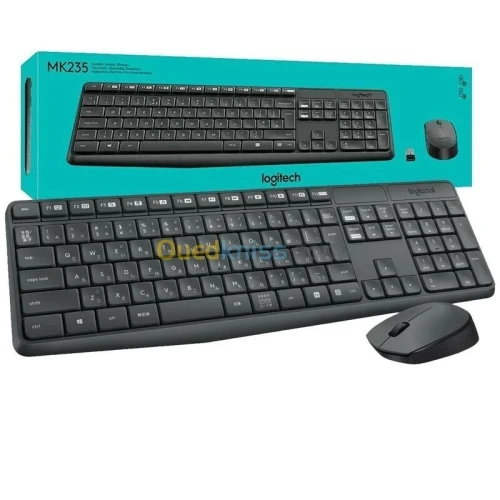 Clavier Logitech MK235 avec souris sans fil