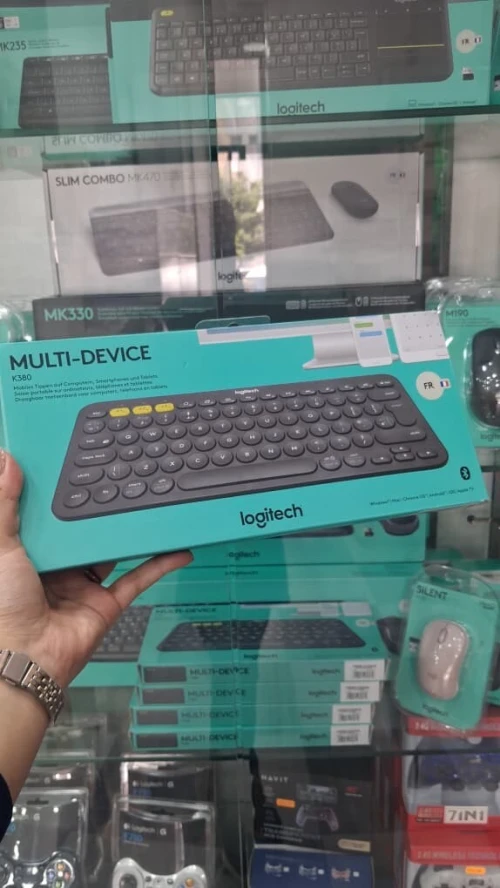 Clavier Sans Fil Logitech K380 Multi-Device  Bluetooth, Compact & Multi-Appareils