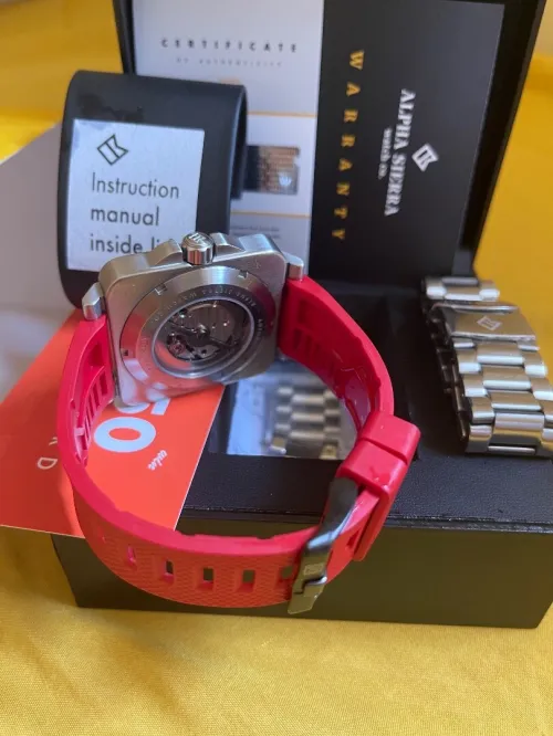 Montre alpha seirra automatique 