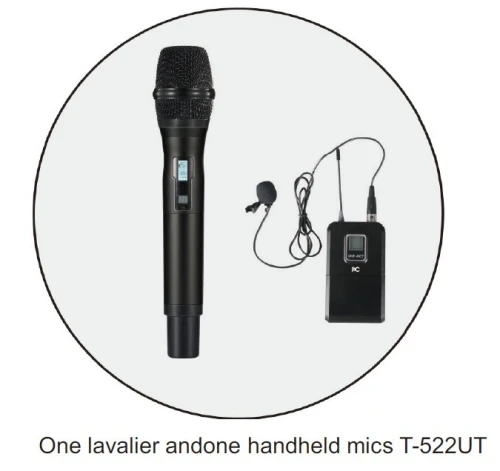 Microphone sans fil UHF ITC T-522UH/ T-522UT