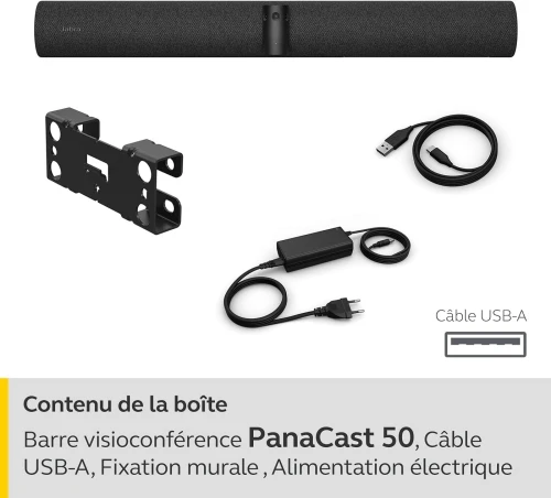 Barre vidéo panoramique 4K Jabra PanaCast 50